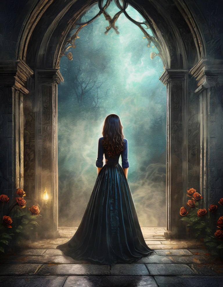 ai generated, woman, gothic-8654173.jpg